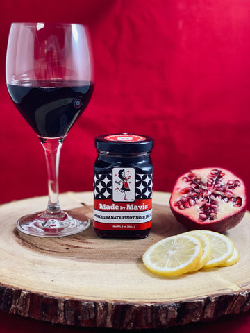 Pomegranate-Pinot Noir Jelly